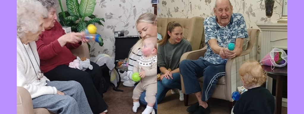 baby and toddler classes in care homes