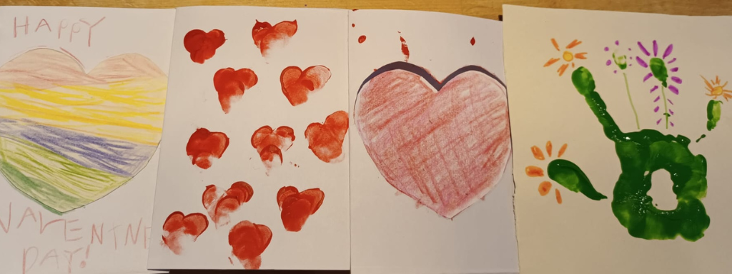 Step-By-Step: How To Make A Valentine’s Card With Your Toddler